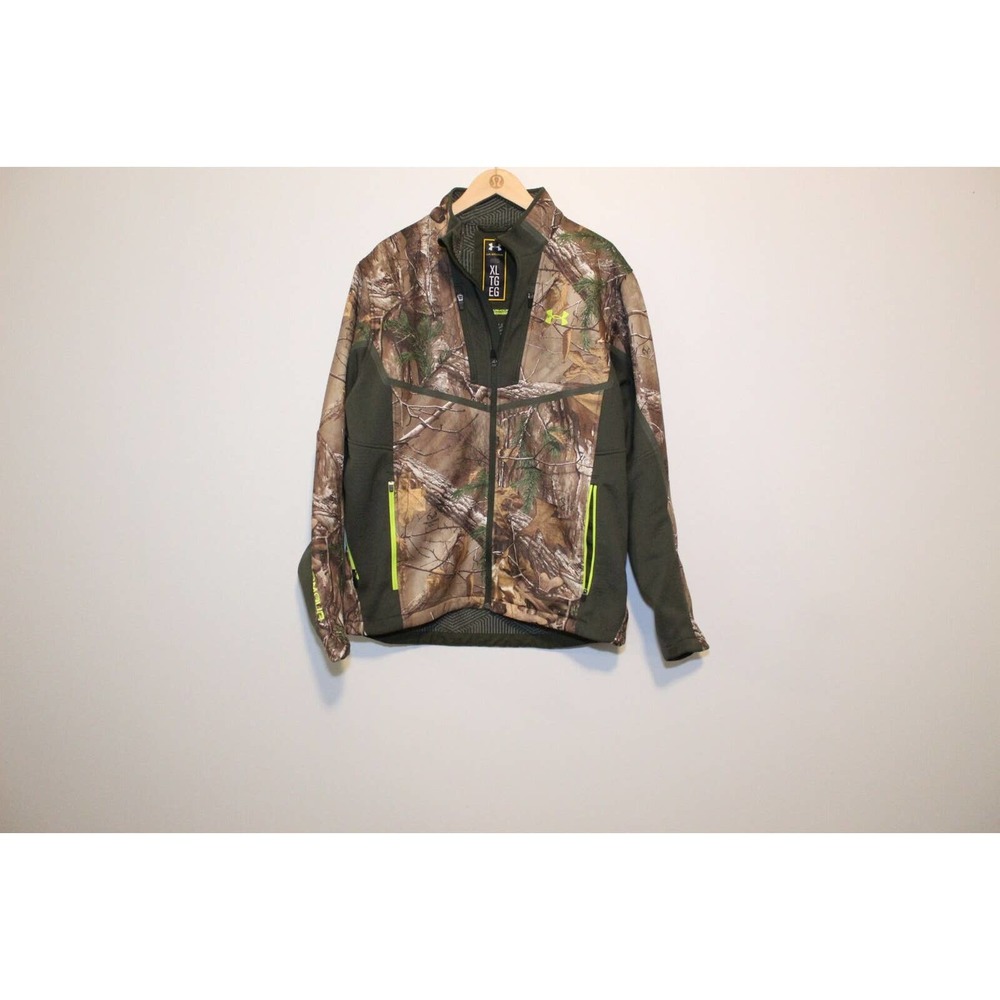 Under Armour Realtree Xtra Ridge Reaper Softshell Hunting Jacket Men's XL H14004 - Picture 2 of 12